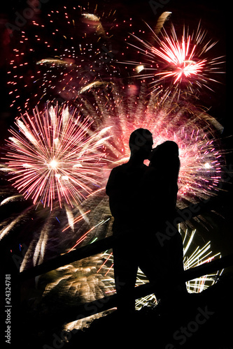 Fireworks Couple