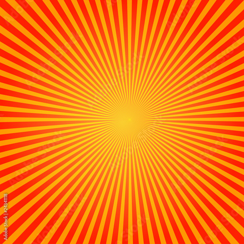 Vector Sun Starburst Pattern