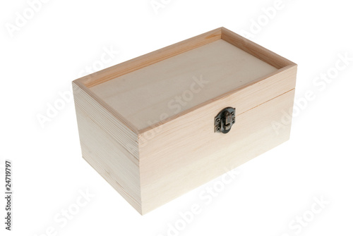 Small Wooden jewell box closed