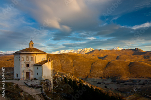 Old Church of Calascio, L'aquila - Italy