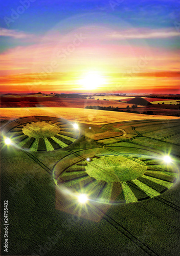 ufo crop circle