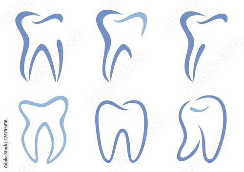 vector teeth