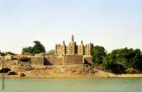 Mud mosque, Sirimou, Mali