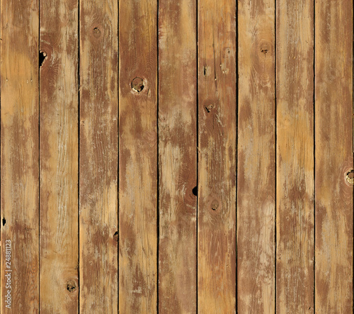 Distressed vertical wood board surface seamlessly tileable