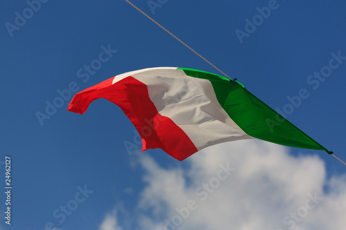 la bandiera d'italia