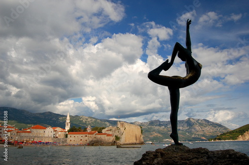 Ballerina of Budva, Montenegro