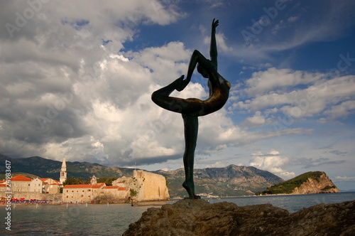 Ballerina of Budva, Montenegro