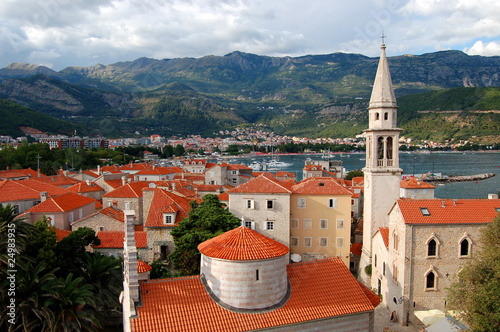 Old town of Budva, Montenegro