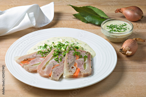 Tete de veau ravigote