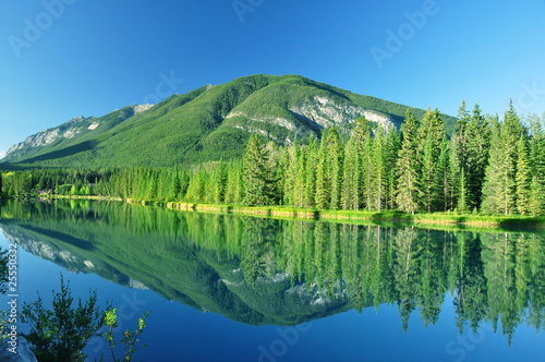 Banff Morning Reflection