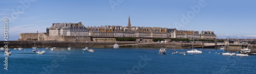 Panorama de Saint Malo, Bretagne - France