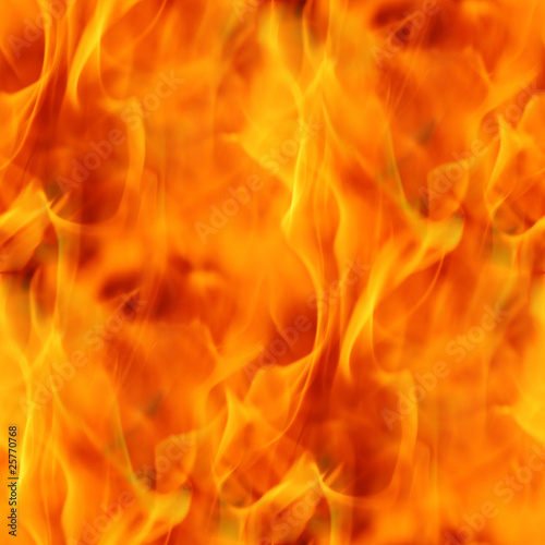 Fire Seamless Texture Tile from Photographic Original