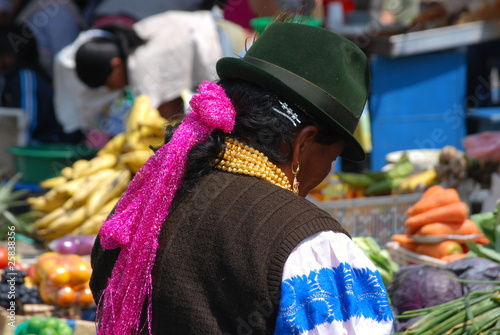 Marché d'Otavalo, Equateur