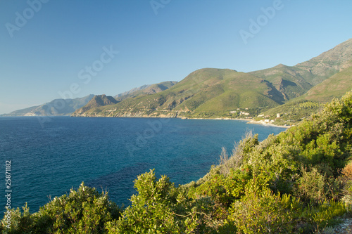 cote et littoral du cap corse (farinole)