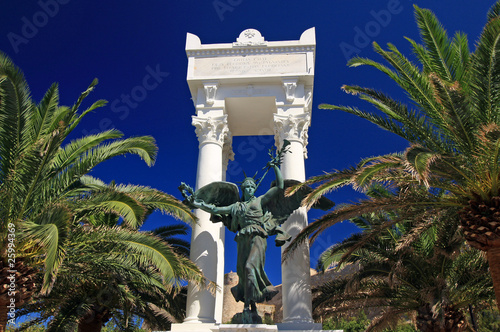 statua a Calvi, Corsica