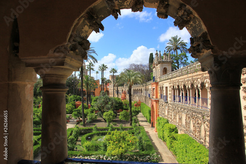 Gardens of Alcazar, Seville, Spain