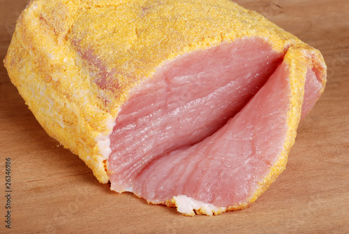 sliced canadian peameal bacon