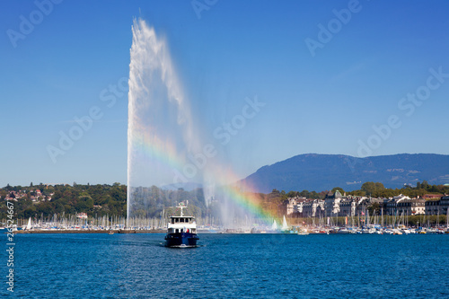 Sur le lac Léman