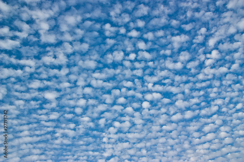 Blue sky white clouds