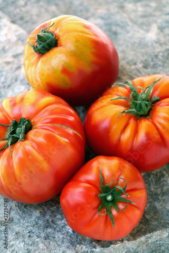 Tomates marmandes et coeur de boeuf