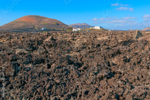 Typical Lanzarote landscape