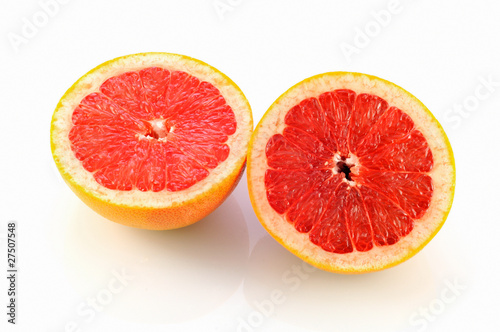 przekrojony grapefruit