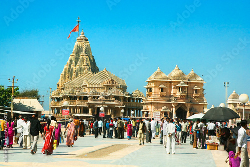 Temple of Somnath, , Gujarat, India
