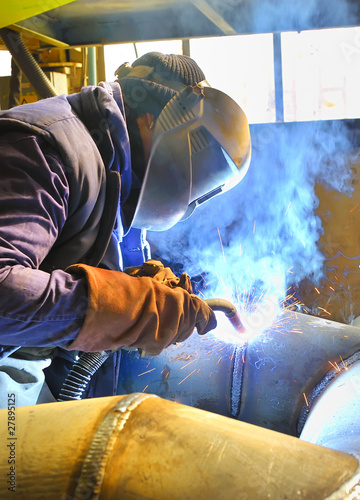 welding with mig mag method