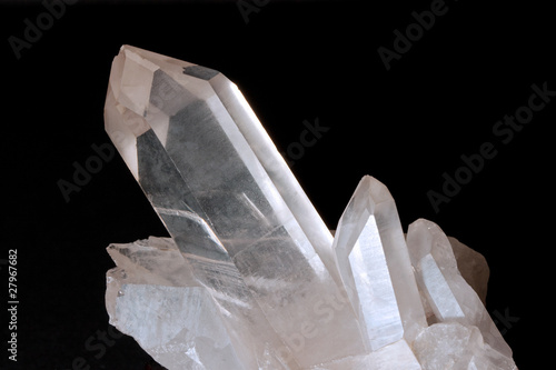 Quartz, big crystal from Mont Blanc