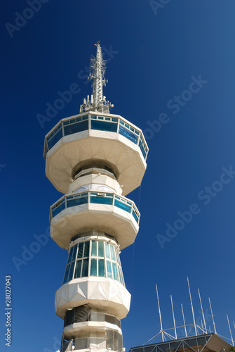broadcasting tower in thessaloniki (O.T.E. Tower)