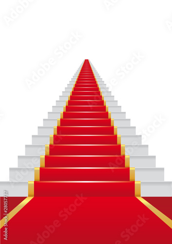 escalier - tapis rouge - cinéma - réussite - succès -gloire - star - films - marches