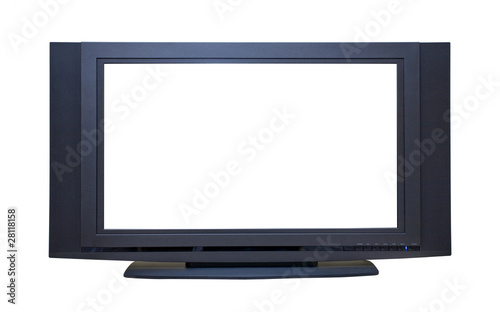 Modern Widescreen 3-D HDTV Monitor