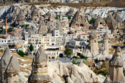 Cappadocia. Stone pillars