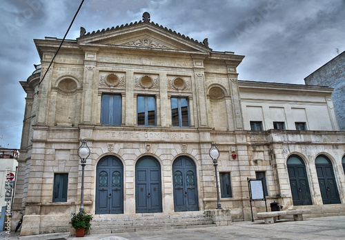 Council Theatre. Gioia del Colle. Apulia.