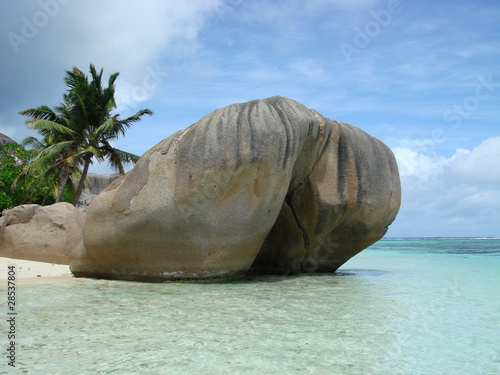 Le rocher le plus photographié, Seychelles