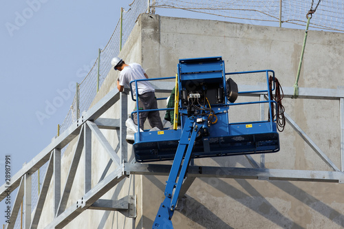 travail en nacelle