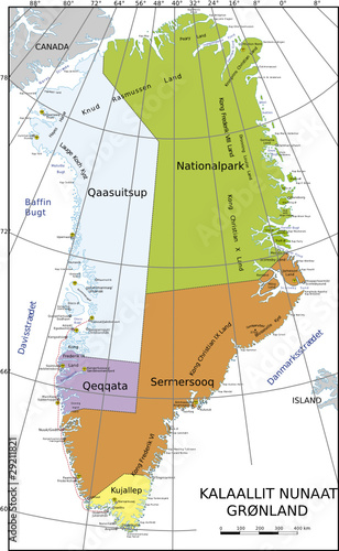 Grönlandkarte