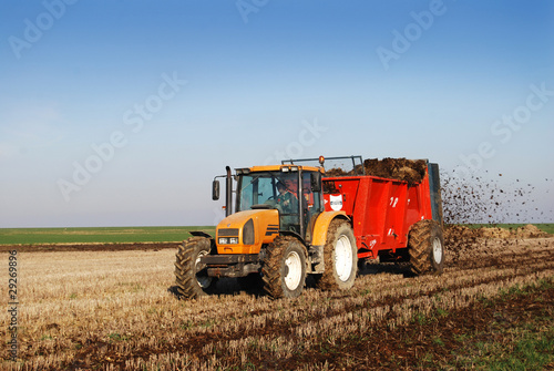 Tracteur benne