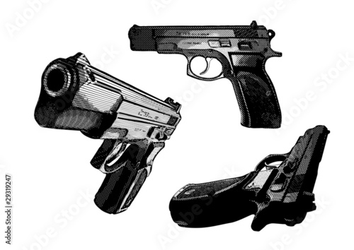pistol trio