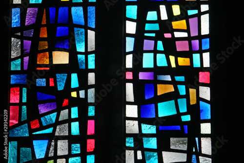 stained glass window