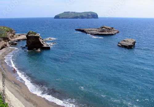 Isola di Santo Stefano vista da Ventotene