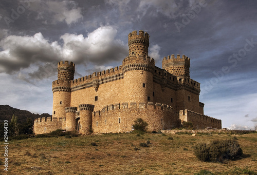 Manzanares el Real Castle (Spain), build in the 15th. century
