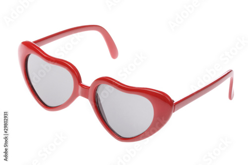 lunettes lolita rouge