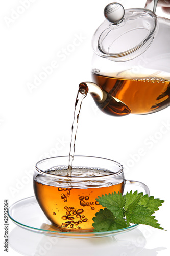 Cup of tea (clipping path included)