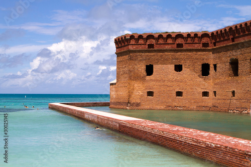 Snorkelers Fort Jefferson