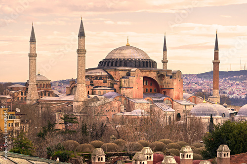 Hagia Sophia mosque, Istanbul, Turkey.