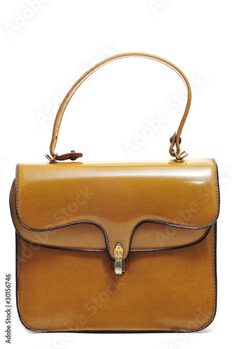 vintage leather purse