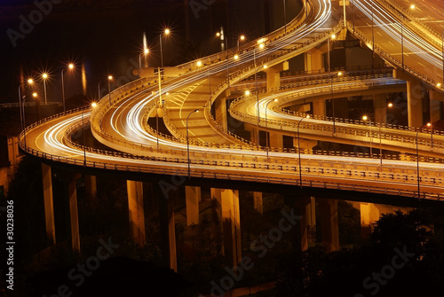 Bridge at night