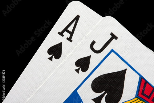 Blackjack cards