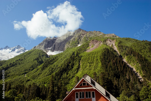 Caucasus Mountains. Region Dombay.
